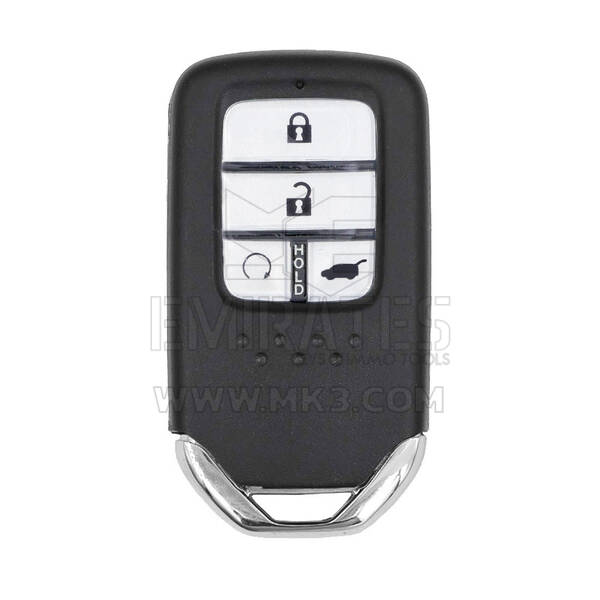 Coque de clé télécommande intelligente Honda, 4 boutons, coffre de SUV