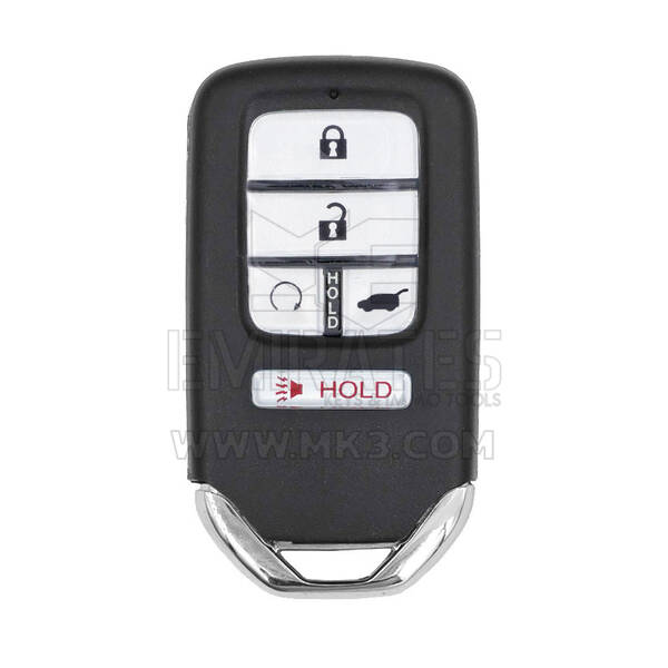 Coque de clé télécommande intelligente Honda, 4 + 1 boutons, coffre de SUV