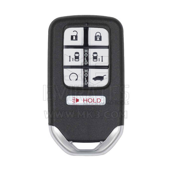 Coque de clé télécommande intelligente Honda 6+1 boutons, coffre de SUV avec porte coulissante