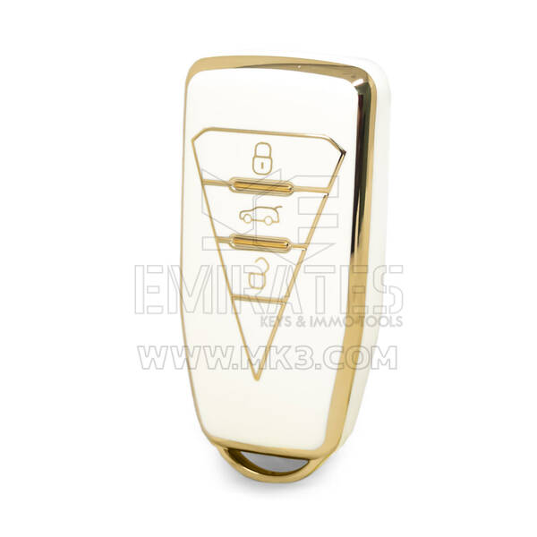 Nano – couvercle de haute qualité pour clé télécommande Venucia, 3 boutons, couleur blanche, VNC-B11J