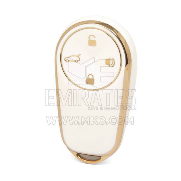 Nano – couvercle de haute qualité pour clé télécommande NIO, 4 boutons, couleur blanche, NIO-A11J