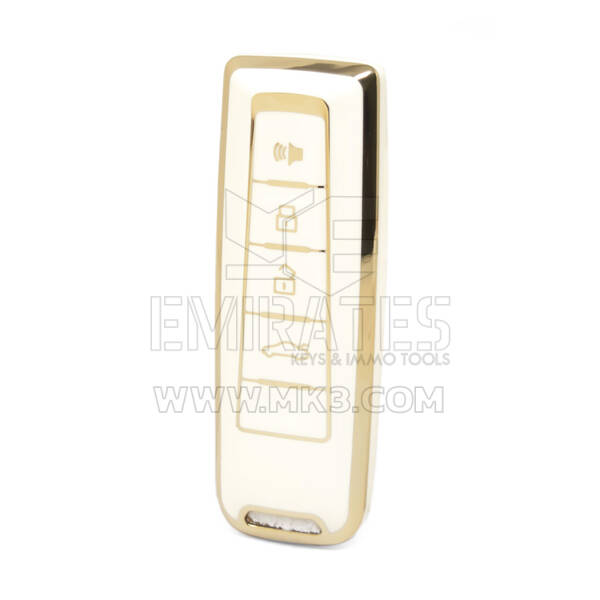 Nano – couvercle de haute qualité pour clé télécommande Wey, 4 boutons, couleur blanche, WEY-A11J