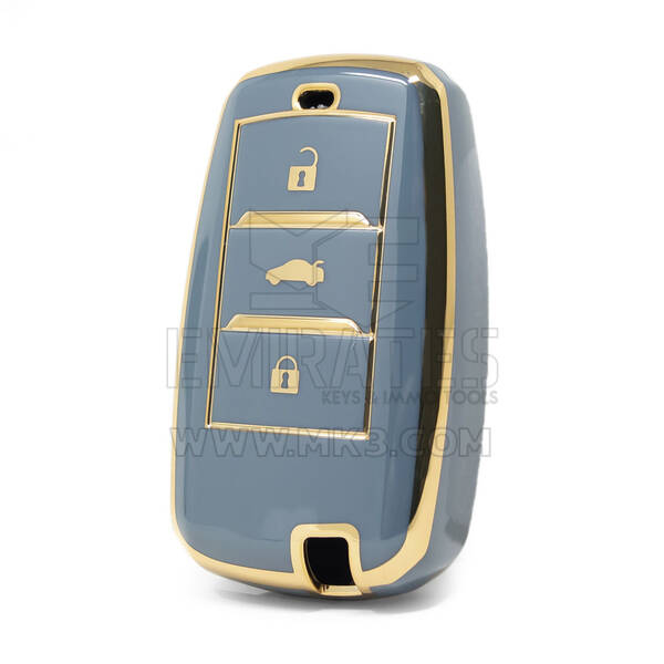 غطاء نانو عالي الجودة لمفتاح ريموت تشانجان 3 ازرار لون رمادى CA-A11J