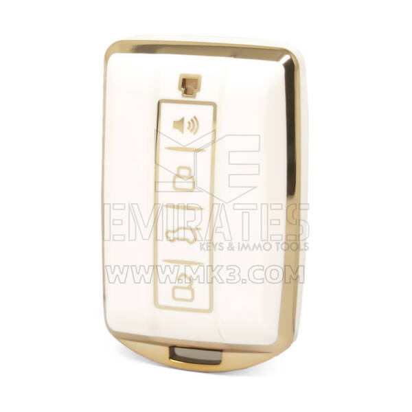 غطاء نانو عالي الجودة لمفتاح ريموت الحائط العظيم 4 ازرار لون ابيض GW-C11J