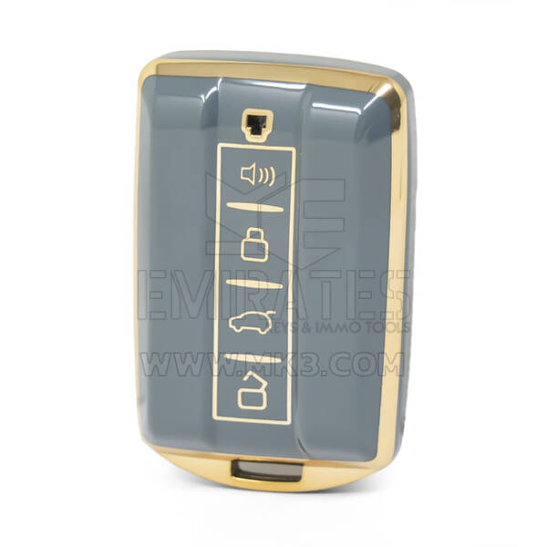 غطاء نانو عالي الجودة لمفتاح ريموت الحائط العظيم 4 ازرار لون رمادي GW-C11J