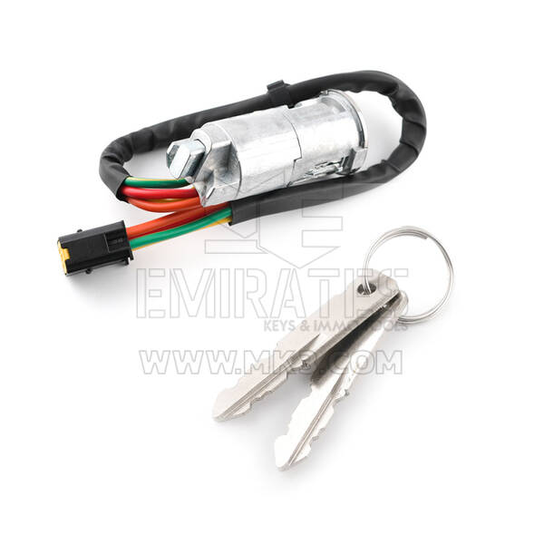 Renault Clio II Dacia Logan, Sandero Ignition Lock 2 x Blade Keys 4 Pin - 6001546809 / 806013230R