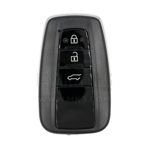 Toyota Land Cruiser Prado 2020 Chave Remota Inteligente Genuína 3 Botões 312,50/314,00 MHz 89904-6A240 / 89904-60U90