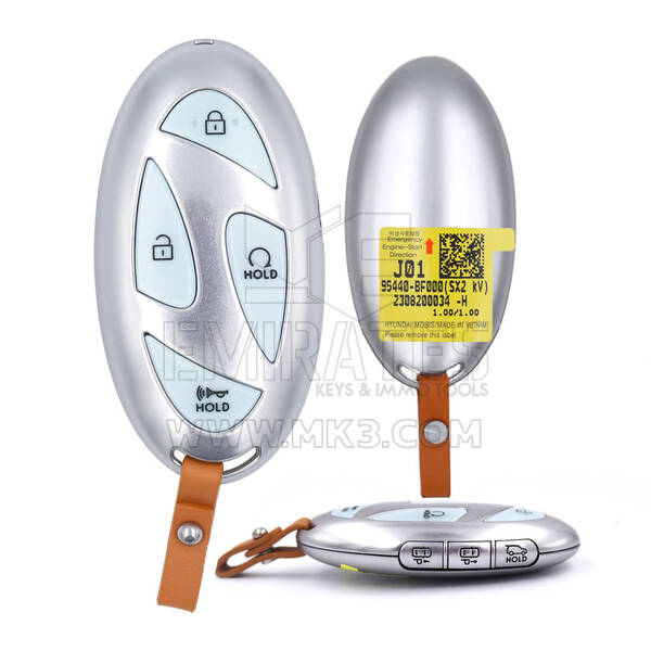 Hyundai Kona 2024 Chiave telecomando intelligente originale 6+1 pulsanti 433 MHz 95440-BF000