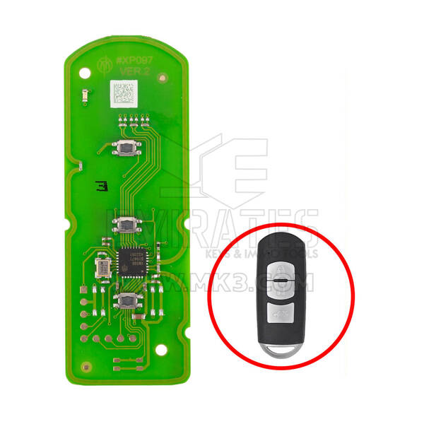 Xhorse Special PCB Remote Key 3 Buttons Exclusively for Mazda XZMZD6EN
