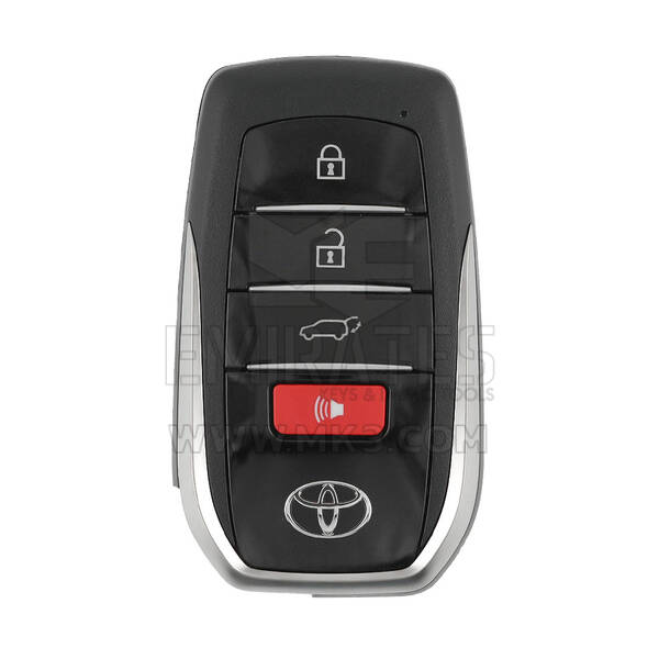 Toyota Land Cruiser GR 2022-2024 Chave Remota Inteligente Genuína 3+1 Botões 433,58/434,42 MHz 8990H-60401 / 8990H-60421