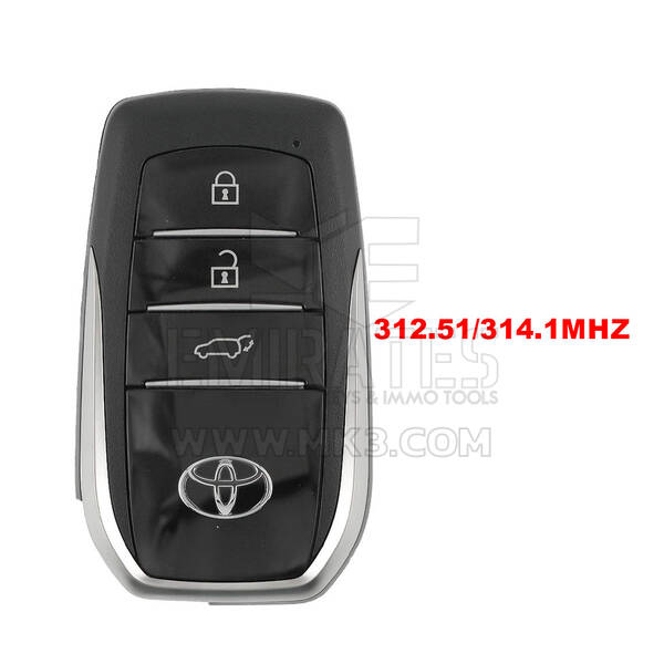Toyota Land Cruiser 2022-2024 Genuine Smart Remote Key 3 Buttons 314.1/312.51MHz 8990H-60331