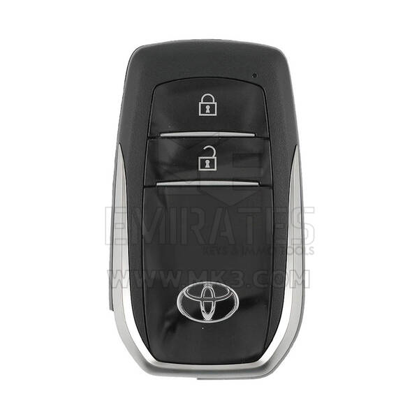 Toyota Land Cruiser 2022-2024 Chave Remota Inteligente Genuína 2 Botões 433,58/434,42 MHz 8990H-60471 / 8990H-60431