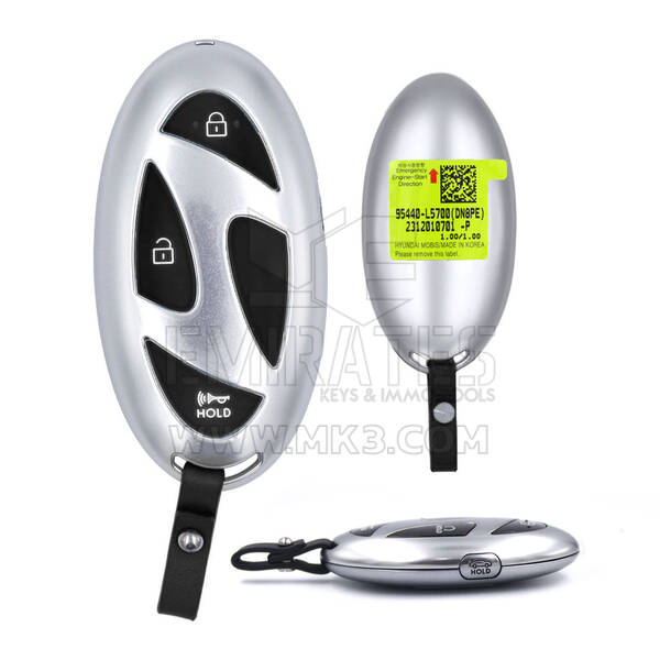 Hyundai Sonata 2024 Chiave telecomando intelligente originale 3+1 pulsanti 433 MHz 95440-L5700
