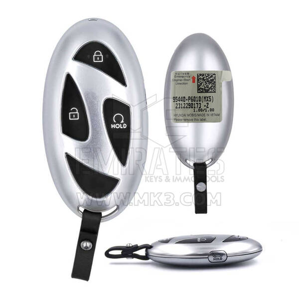 Chiave telecomando intelligente originale Hyundai Santa Fe 2024, 4 pulsanti, 433 MHz, 95440-P6010