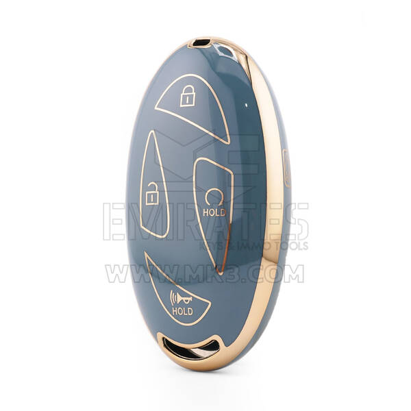 Cover di alta qualità nano per chiave telecomando Hyundai 5 pulsanti colore grigio HY-L11J5A