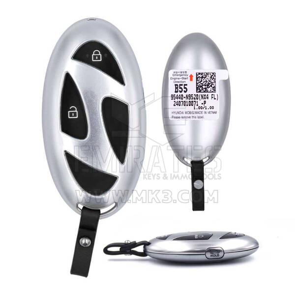 Hyundai Tucson 2025 Chiave telecomando intelligente originale 3 pulsanti 433 MHz 95440-N9520