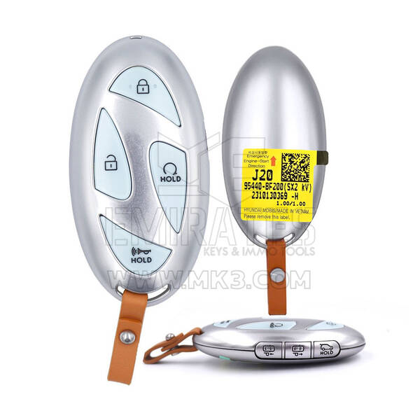 Hyundai Kona 2024 Chiave telecomando intelligente originale 6+1 pulsanti 433 MHz 95440-BF200