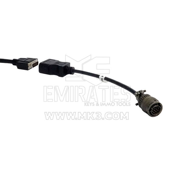 Jaltest JDC537.9 - Cabo de diagnóstico MTU de 10 pinos para motores estacionários internos