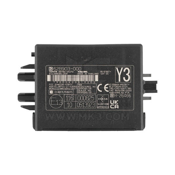 Toyota Hilux 2022 Genuine Immobilizer 89780-0K072