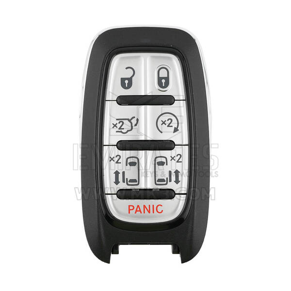 Chrysler Pacifica 2017-2024 Original Smart Remote Key 6+1 Botões 433Mhz