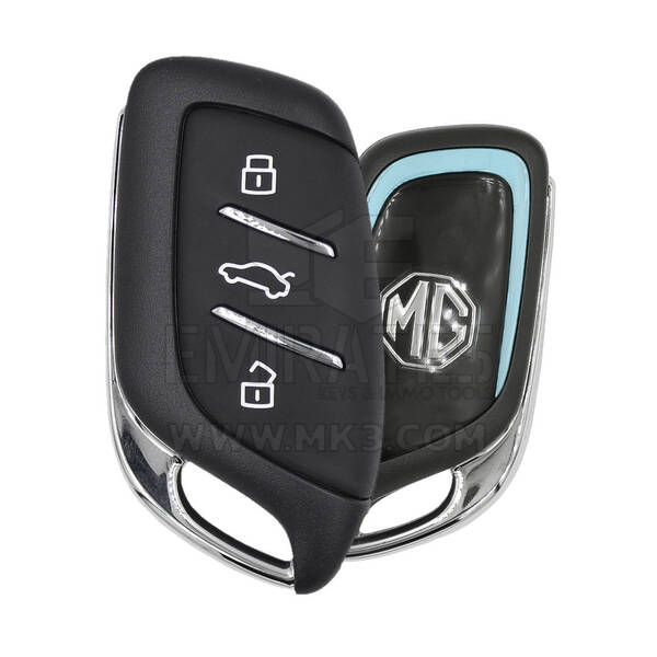 Llave remota inteligente original MG HS de 3 botones y 433 MHz 10963398-GCY azul