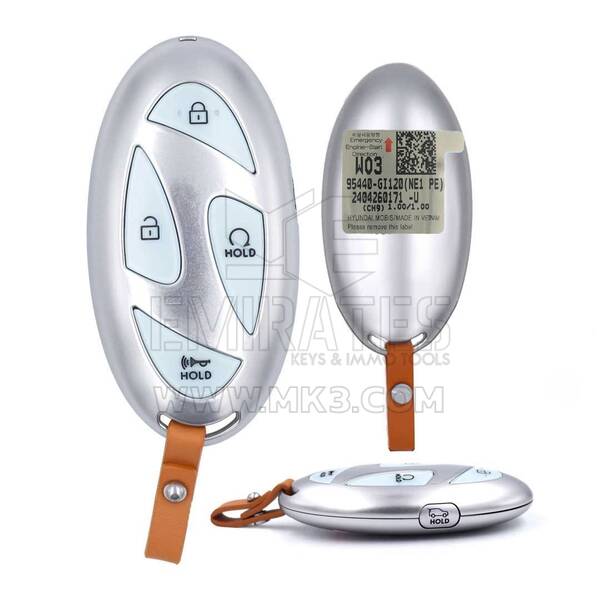 Chiave telecomando intelligente originale Hyundai IONIQ 5 2024 4+1 pulsanti 433 MHz 95440-GI120