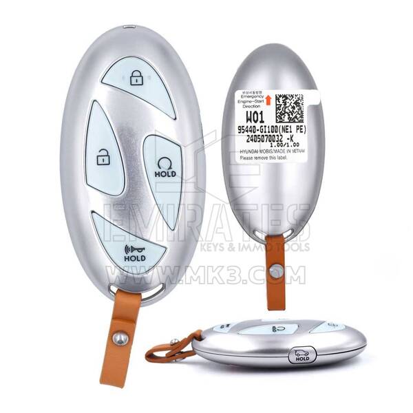 Chiave telecomando intelligente originale Hyundai IONIQ 5 2024 4+1 pulsanti 433 MHz 95440-GI100