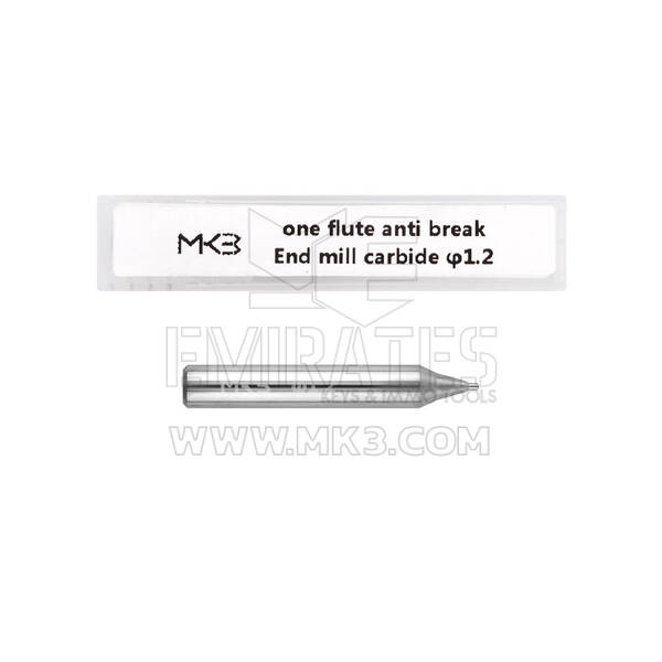 Fraise à queue en carbure type BW6012B - φ1,2xD6x40Lx1F