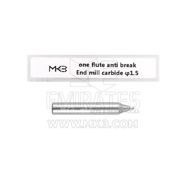 Fresa de extremo de carburo tipo BW6015B - φ1,5xD6x40Lx1F