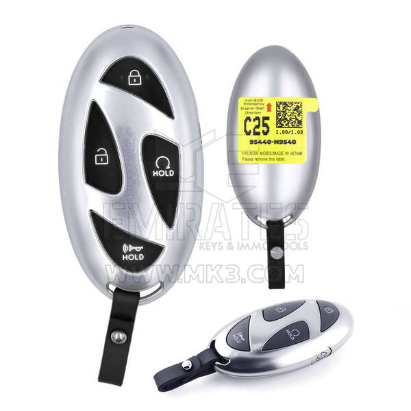Chiave telecomando intelligente originale Hyundai Santa Cruz 2025 4+1 pulsanti 433 MHz 95440-K5500