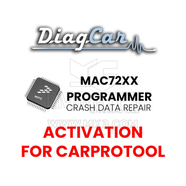 DiagCar MAC72xx Programmer. Activation for CarProTool. Crash Data Repair