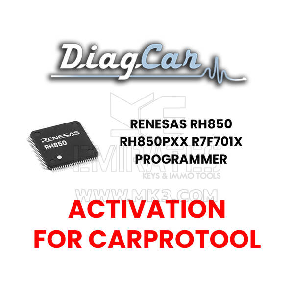 DiagCar Renesas RH850, RH850Pxx R7F701x Programmer