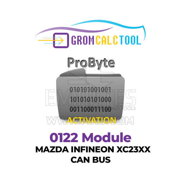 GromCalcTool 0122 Modülü Mazda INFINEON XC23XX CAN BUS