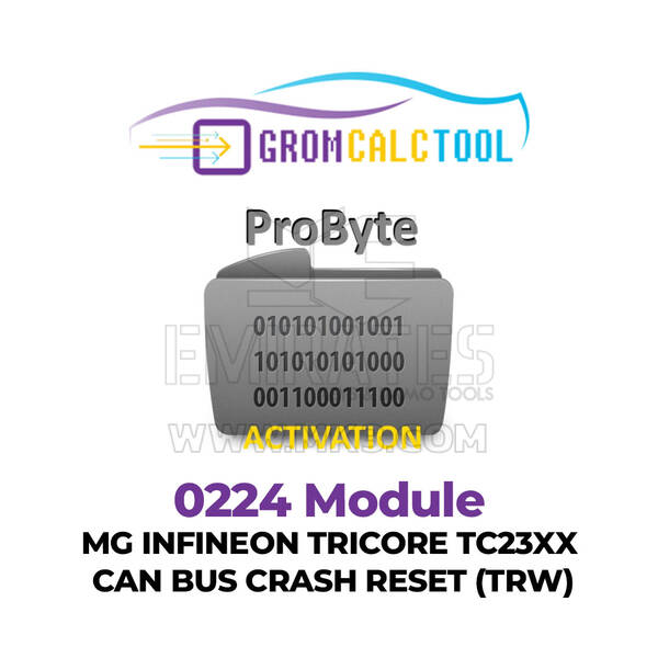 GromCalcTool 0224 Модуль MG Infineon Tricore TC23XX Can Bus Сброс сбоя (TRW)