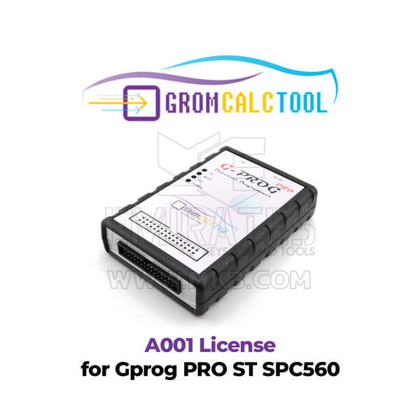 Licenza GromCalcTool A001 per Gprog PRO ST SPC560