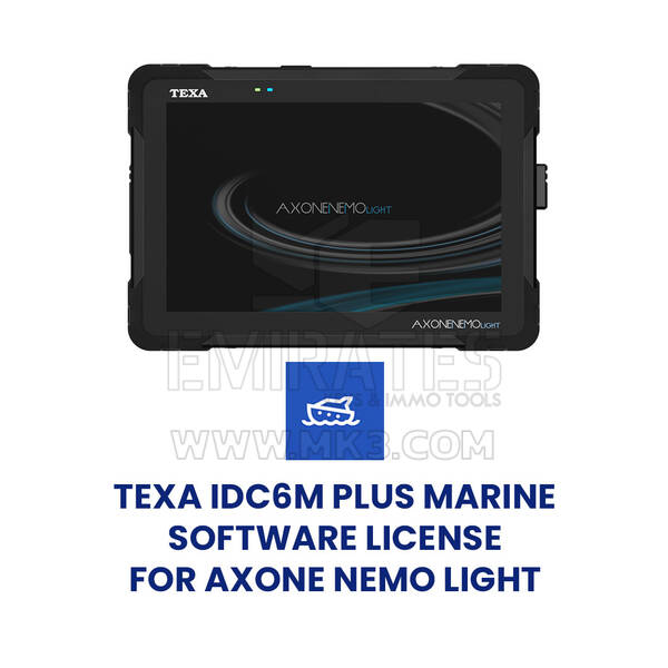 TEXA IDC6m PLUS MARINE Software license FOR AXONE NEMO LIGHT (P2509000000000)