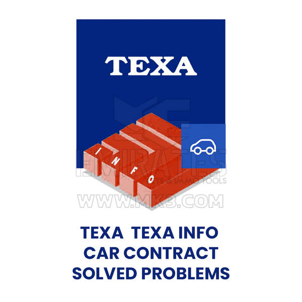 TEXA TEXAINFO CONTRATO DE AUTOMÓVILES - PROBLEMAS RESUELTOS