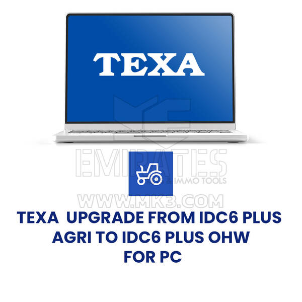 ОБНОВЛЕНИЕ TEXA с IDC6 PLUS AGRI до IDC6 PLUS OHW ДЛЯ ПК - J273000030W000