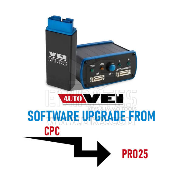 AutoVei Software Upgrade from CPC to PRO25