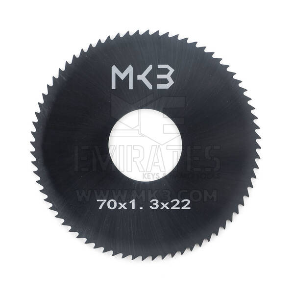 Flat Slotter Solid Carbide Type p-743 - φ70x1.3xφ22