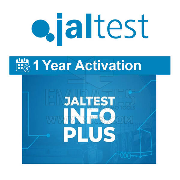 Jaltest - 70605005 INFO Plus - Ativação de um ano
