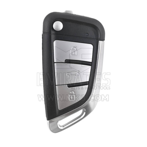 Clé télécommande universelle Keydiy KD 3 boutons (boutons métalliques) type NB29