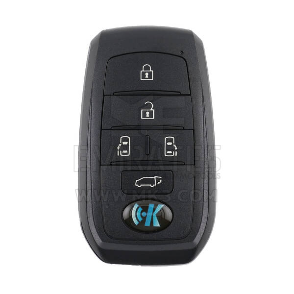 Chave remota inteligente universal Keydiy KD com 5 botões, modelo Toyota TB01-5 (fosca)