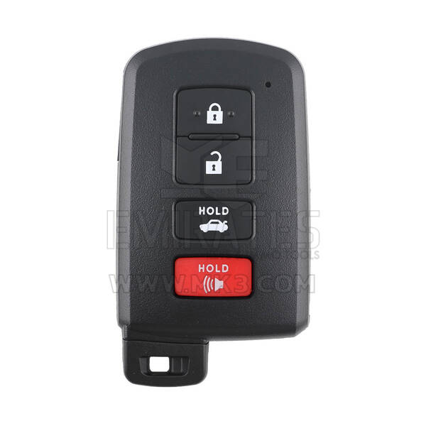 Keydiy KD Universal Smart Remote Key 3+1 Botões Toyota Tipo TB06-4