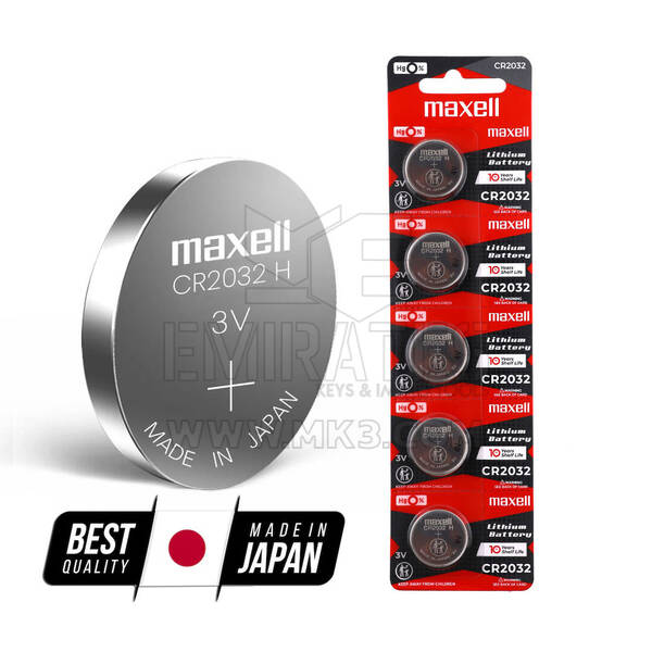 Maxell CR2032H Evrensel Pil Hücre Kartı (5'li Paket)