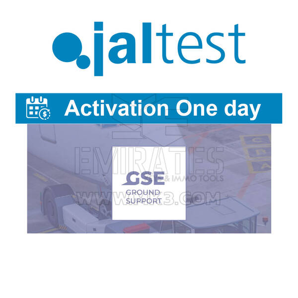 Jaltest - 75201006 GSE تفعيل ترخيص الاستخدام - يوم واحد