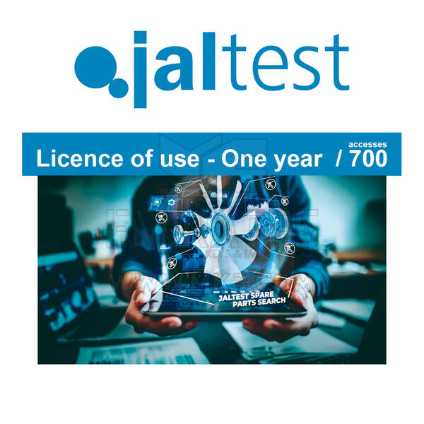 Jaltest - 70605041 Licença de uso para pesquisa de peças de reposição - Um ano / 700 acessos