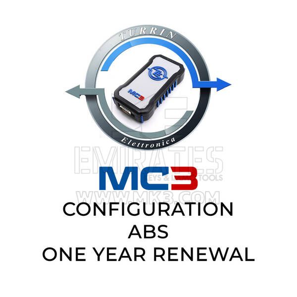 Renovación de un año del ABS de configuración MC3 de Turrin Elettronica