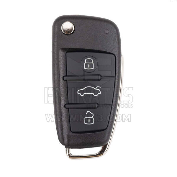 Xhorse VVDI Key Tool VVDI2 Wire Flip Remote Key 3 Button Audi Type XKA620EN