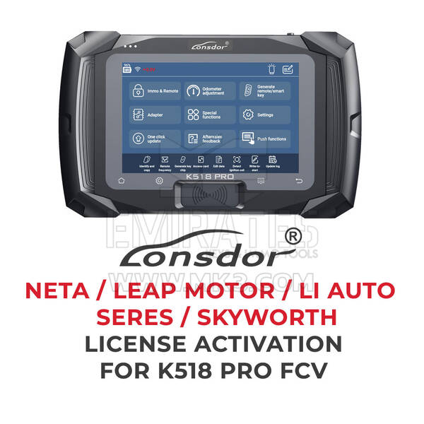 Lonsdor - NETA/LEAP MOTOR / Li Auto / SERES / SKYWORTH License activation For K518 Pro FCV